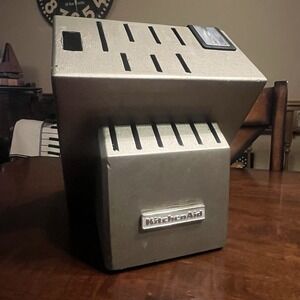 Kitchenaid 14 Slot Knife Block W/Built In Knife Sharpener